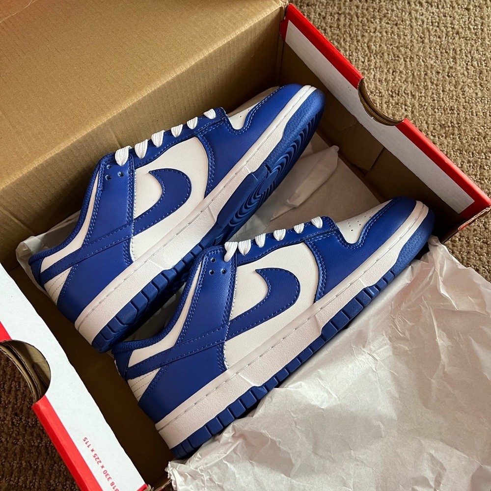Brand New Kentucky Blue Nike Dunk Low’s